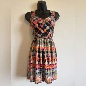 #404 Band of Gypsies Colorful Dress